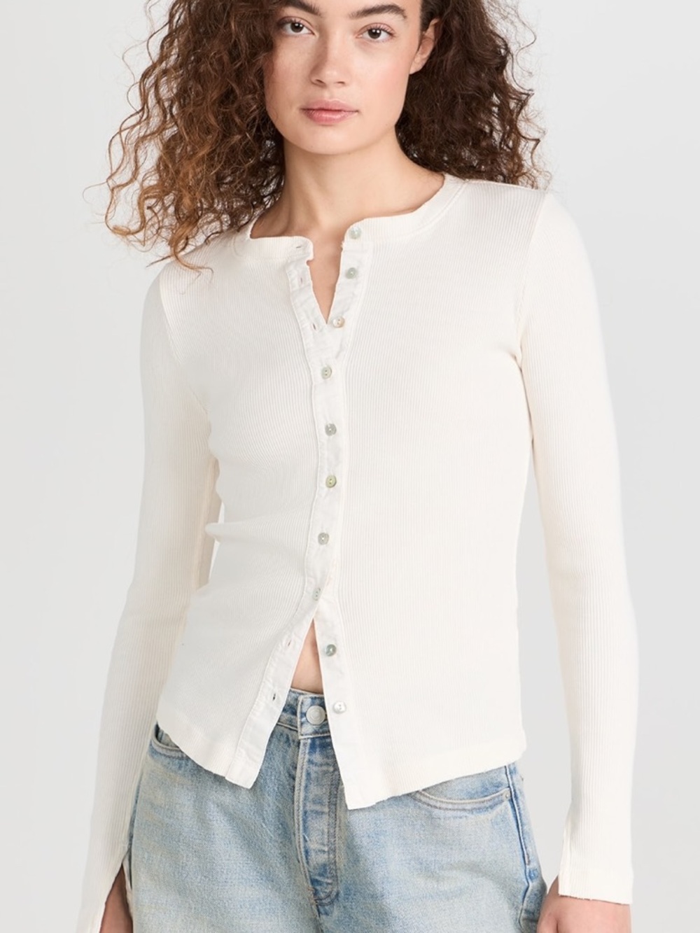 AMO Lacy Rib Cardigan - Small EUC